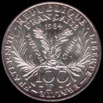 100 francs 1984